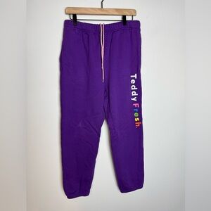Teddy Fresh Purple sweatpants Women’s L